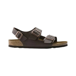 Birkenstock Milano Birko-Flor (Narrow) Dark Brown