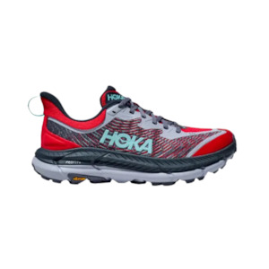 Hoka Mafate Speed 4 (D Standard) Mens Cerise/Stormy Skies