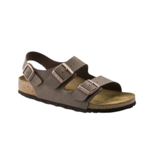 Birkenstock Milano Birkibuc (Regular) Mocca