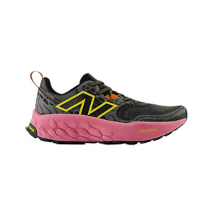 Womens - Trail Running: New Balance Fresh Foam X Hierro v8 (D Wide) Womens Pink/Grey/Yellow