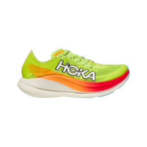 Hoka Rocket X 2 Lettuce/Solar Flare