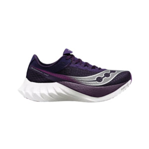 Mens Carbon Racing Shoes: Saucony Endorphin Pro 4 Mens Caverne Violet