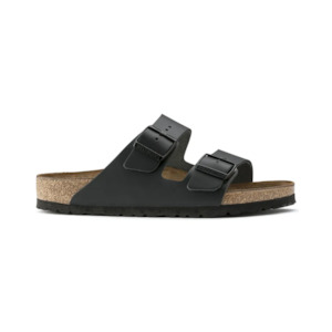 Birkenstock Arizona Birko-Flor (Regular) Mens Black