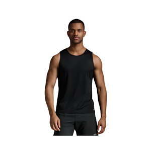 2XU Areo Singlet Mens Black/Reflective