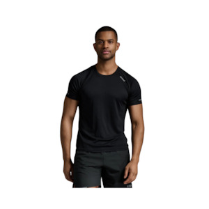 2XU Aero Tee Mens Black/Reflective