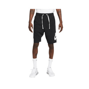 Nike Club Alumni French Terry Shorts Mens Black/White