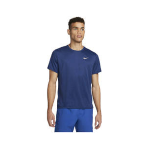 Nike DF UV Miler Short Sleeve Mens Navy