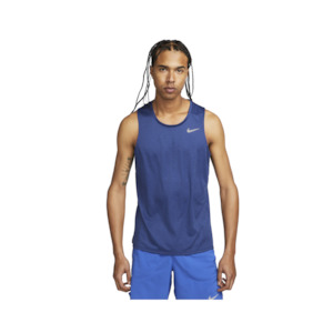 Nike DF UV Miler Tank Mens Navy