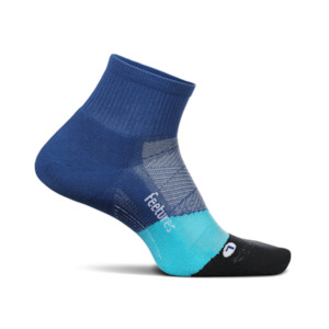 Feetures Elite Light Cushion Quarter Oceanic