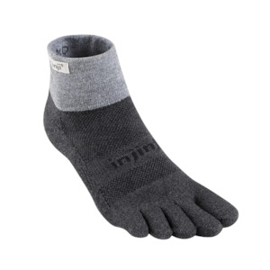 Mens Socks: Injinji Mini Crew Trail