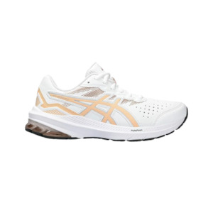 Asics GT 1000 LE 2 (D Wide) Womens White/Apricot Crush