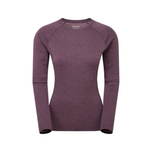 Womens Clothing: Montane Dart Long Sleeve T-Shirt Womens Mulberry