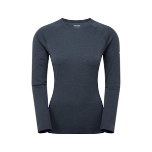 Montane Dart Long Sleeve T-Shirt Womens Eclipse Blue