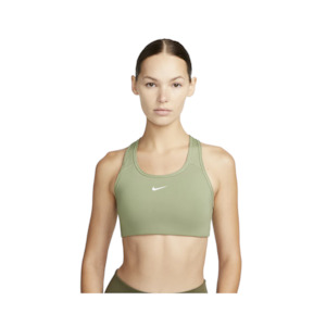 Nike Dri-Fit Swoosh Bra Green