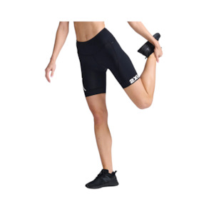 2XU Core Tri Short Womens Black/White