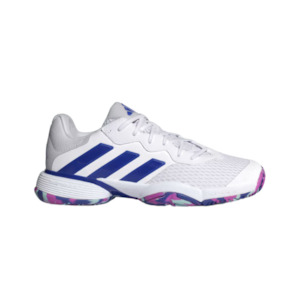 Adidas Barricade Kids White/Blue