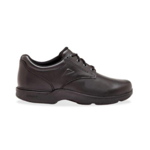 Kids School Shoes: Ascent Apex (D) Senior Black Mens