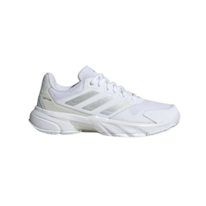 Adidas CourtJam Control 3 Womens Cloud White/Silver Metallic/Grey One