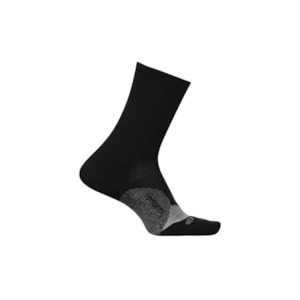 Feetures Elite Light Cushion Mini Crew Black