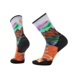 Accessories Socks: Smartwool Trail Run Targeted Cushion Mens Singletrack Crew Orange Rust