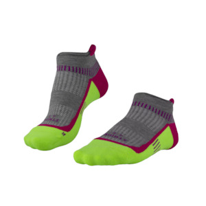 Accessories Falke: Falke Stride Hidden Mid Grey/Neon Yellow