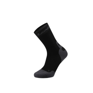 LENZ Compression Socks 7.0 Mid Merino Black