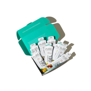 Pure Fluid Energy Gels 8 Pack Sample Box