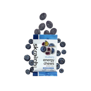 Skratch Labs Energy Chews Blueberry (Caffinated) 50g