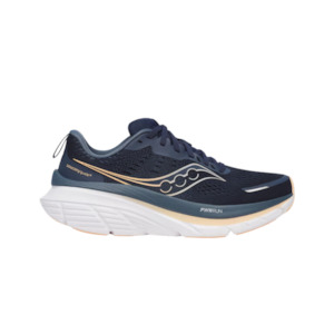 Saucony Guide 18 (B Standard) Womens Navy/Apricot