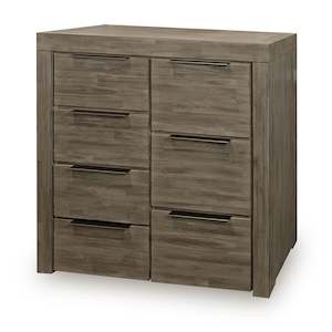 Bed: Arctic Tallboy - 7 Drawers