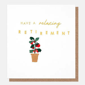 Bed: Card - Have A Relaxing Retirement