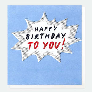 Card - Happy Birthday To You