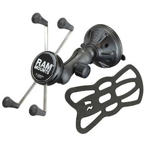 RAM Mounts NZ: RAM X-Grip Universal Phablet Cradle - Low Profile Suction Cup Base