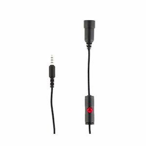 Throat Mics: iASUS M2 Icom Dual Pin Adapter