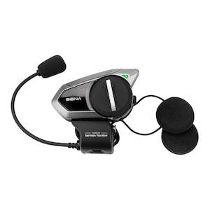 Bluetooth Motorcycle Intercoms For Helmets: Sena 50S Mesh Comm System with Sound by Harman Kardon