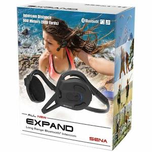 Sena Expand Bluetooth Headset - Water resistant - Go Anywhere - 900m range