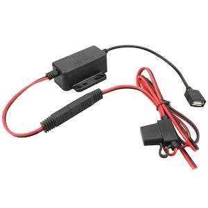 Device Mounts: RAM GDS Modular 30-64V Hardwire Charger with Female USB Type A Connector