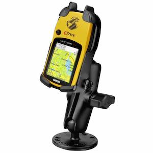 Complete Mounts: RAM Garmin Cradle - eTrex Legend / Vista / Venture - Flat Surface Mount - comp