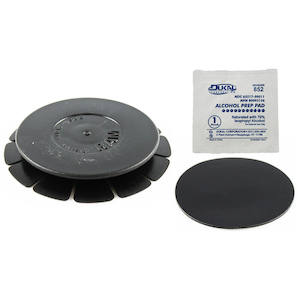 RAM Adhesive Plate for Suction Cups - "Black Rose"