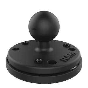 RAM Round Base (63mm diameter) - B Series (1") Ball - Magnetic