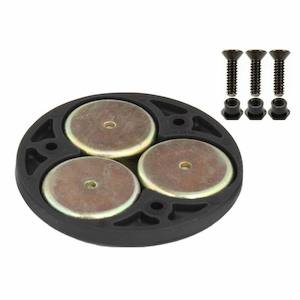 Magnetic And Adhesive Bases: RAM Adaptor - Magnetic Base with Triple Magnets - for RAM round base plates