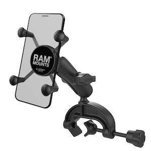 Complete Mounts: RAM X-Grip Universal Smartphone Cradle - Yoke Clamp Mount (composite)