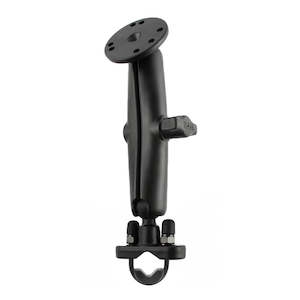 RAM U-Bolt Rail Handlebar Base with Round Plate (B Series) - Long Arm