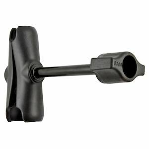 RAM Double Socket Arm - B Series (1" ball) - Medium length - with Retention Knob