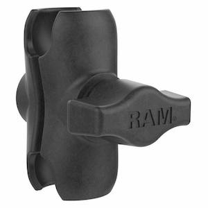 RAM Double Socket Arm - B Series (1" ball) - Short length 60mm - Composite