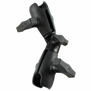 RAM Double Socket Swivel Arm for C Size 1.5" Balls - Composite