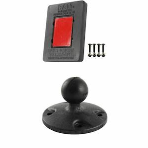 Radar Detectors: RAM Radar Detector Magnetic Holder - Power Plate III with Round Base (Comp)