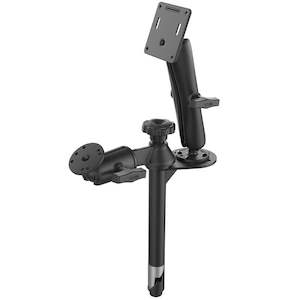 Laptops: RAM 8 inch Tele-Pole with 75mm VESA Mount and Round Plate