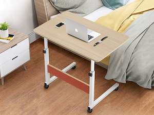 Furniture: 60x40 Adjustable Laptop Stand Table - White