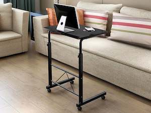 60x40 Adjustable Laptop Stand Table - Black